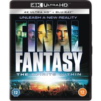 Final Fantasy: The Spirits Within - 20th Anniversary 4K Ultra HD (Includes Blu-ray)
Final Fantasy: The Spirits Within - 20th Anniversary 4K Ultra HD (Includes Blu-ray)