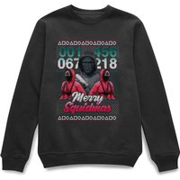 Squid Game Merry Squidmas Unisex Christmas Jumper - Black - L
Squid Game Merry Squidmas Unisex Christmas Jumper - Black - L
