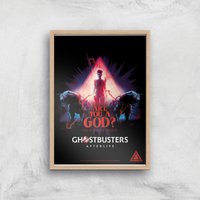 Ghostbusters Are You A God Giclee Art Print - A4 - Wooden Frame, Multi
Ghostbusters Are You A God Giclee Art Print - A4 - Wooden Frame, Multi