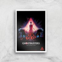 Ghostbusters Are You A God Giclee Art Print - A4 - White Frame, Multi
Ghostbusters Are You A God Giclee Art Print - A4 - White Frame, Multi