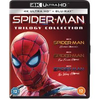 Spider-Man Triple: Home Coming, Far from Home & No Way Home - 4K Ultra HD (Includes Blu-ray)
Spider-Man Triple: Home Coming, Far from Home & No Way Home - 4K Ultra HD (Includes Blu-ray)