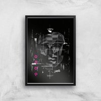 Squid Game Front Man Glitch Giclee Art Print - A4 - Black Frame, Multi
Squid Game Front Man Glitch Giclee Art Print - A4 - Black Frame, Multi