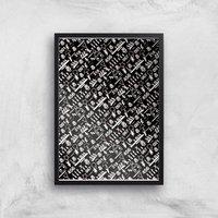 Squid Game Games Glitch Giclee Art Print - A4 - Black Frame, Multi
Squid Game Games Glitch Giclee Art Print - A4 - Black Frame, Multi