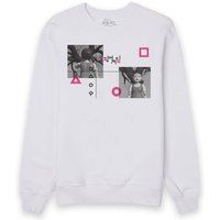 Squid Game Red Light Green Light Sweatshirt - White - XXL
Squid Game Red Light Green Light Sweatshirt - White - XXL