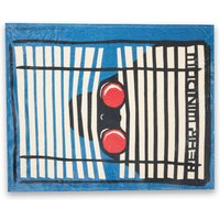 Hitchcock Rear Window Focused Fleece Blanket - L