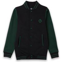 The Batman Unmask The Truth Embroidered Varsity Jacket - Black/Green - L
The Batman Unmask The Truth Embroidered Varsity Jacket - Black/Green - L