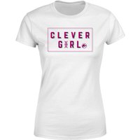 Jurassic Park Clever Girl Women's T-Shirt - White - XS
Jurassic Park Clever Girl Women's T-Shirt - White - XS