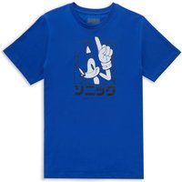 Sonic The Hedgehog Sonic Katakana Men's T-Shirt - Blue - XXL
Sonic The Hedgehog Sonic Katakana Men's T-Shirt - Blue - XXL