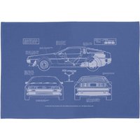 Back To The Future Deloreon Schematic Tea Towel
Back To The Future Deloreon Schematic Tea Towel