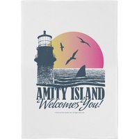 Jaws Amity Island Tea Towel
Jaws Amity Island Tea Towel