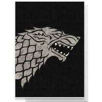 Game of Thrones House Stark Greetings Card - Giant Card
Game of Thrones House Stark Greetings Card - Giant Card