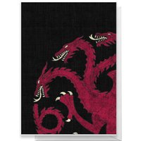 Game of Thrones House Targaryen Greetings Card - Large Card
Game of Thrones House Targaryen Greetings Card - Large Card