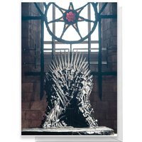 Game of Thrones Iron Throne Greetings Card - Large Card
Game of Thrones Iron Throne Greetings Card - Large Card