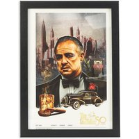 The Godfather 50 Years Art Print Giclee Art Print - A4 - Black Frame, Multi
The Godfather 50 Years Art Print Giclee Art Print - A4 - Black Frame, Multi