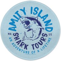 Jaws Amity Island Shark Tours Round Bath Mat
Jaws Amity Island Shark Tours Round Bath Mat
