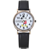 Disney Mickey Mouse Black and Antique Gold Strap Watch
Disney Mickey Mouse Black and Antique Gold Strap Watch
