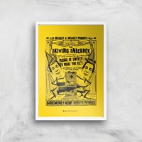 Decorsome x Harry Potter Skiving Giclee Art Print - A4 - White Frame, Multi
Decorsome x Harry Potter Skiving Giclee Art Print - A4 - White Frame, Multi