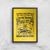 Decorsome x Harry Potter Skiving Giclee Art Print - A4 - Black Frame, Multi
Decorsome x Harry Potter Skiving Giclee Art Print - A4 - Black Frame, Multi