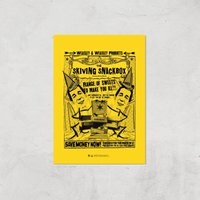 Decorsome x Harry Potter Skiving Giclee Art Print - A2 - Print Only, Multi
Decorsome x Harry Potter Skiving Giclee Art Print - A2 - Print Only, Multi