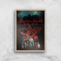 Stranger Things Bleed Giclee Art Print - A3 - Wooden Frame, Multi
Stranger Things Bleed Giclee Art Print - A3 - Wooden Frame, Multi