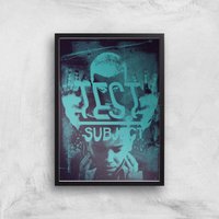 Stranger Things Test Subject Giclee Art Print - A3 - Black Frame, Multi
Stranger Things Test Subject Giclee Art Print - A3 - Black Frame, Multi