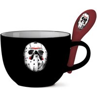 Friday the 13th Ceramic Soup Mug with Spoon
Friday the 13th Ceramic Soup Mug with Spoon