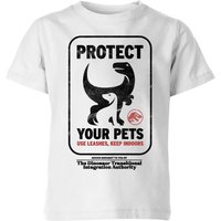 Jurassic World Protect Your Pets Kids' T-Shirt - White - 5-6 Years
Jurassic World Protect Your Pets Kids' T-Shirt - White - 5-6 Years