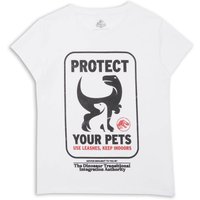 Jurassic World Protect Your Pets Women's T-Shirt - White - 3XL
Jurassic World Protect Your Pets Women's T-Shirt - White - 3XL