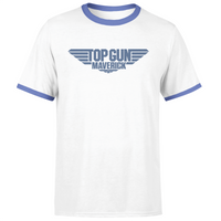 Top Gun Hard Deck Unisex Ringer T-Shirt - White/Navy - L
Top Gun Hard Deck Unisex Ringer T-Shirt - White/Navy - L