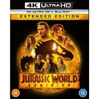 Jurassic World Dominion 4K Ultra HD (includes Blu-ray)
Jurassic World Dominion 4K Ultra HD (includes Blu-ray)