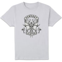 Stranger Things Demobat Slayer Unisex T-Shirt - White - S
Stranger Things Demobat Slayer Unisex T-Shirt - White - S