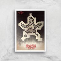 Stranger Things Map Giclee Art Print - A3 - White Frame, Multi
Stranger Things Map Giclee Art Print - A3 - White Frame, Multi