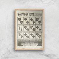 Jurassic World Dino Tracks Pocket Guide Giclee Art Print - A4 - Wooden Frame, Multi
Jurassic World Dino Tracks Pocket Guide Giclee Art Print - A4 - Wooden Frame, Multi
