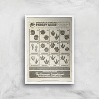 Jurassic World Dino Tracks Pocket Guide Giclee Art Print - A4 - White Frame, Multi
Jurassic World Dino Tracks Pocket Guide Giclee Art Print - A4 - White Frame, Multi