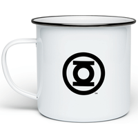 Green Lantern Logo Enamel Mug - White
Green Lantern Logo Enamel Mug - White