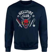 Stranger Things Hellfire Club Vintage Sweatshirt - Navy - S, Blue
Stranger Things Hellfire Club Vintage Sweatshirt - Navy - S, Blue