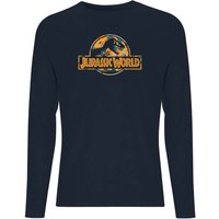 Jurassic Park Logo Tropical Men's Long Sleeve T-Shirt - Navy - XXL - Navy
Jurassic Park Logo Tropical Men's Long Sleeve T-Shirt - Navy - XXL - Navy