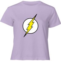Justice League Flash Logo Women's Cropped T-Shirt - Lilac - XS, Purple
Justice League Flash Logo Women's Cropped T-Shirt - Lilac - XS, Purple