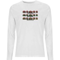 Back To The Future Destination Clock Men's Long Sleeve T-Shirt - White - XL
Back To The Future Destination Clock Men's Long Sleeve T-Shirt - White - XL