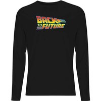 Back To The Future Classic Logo Men's Long Sleeve T-Shirt - Black - XS
Back To The Future Classic Logo Men's Long Sleeve T-Shirt - Black - XS