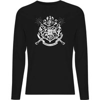 Harry Potter Hogwarts House Crest Men's Long Sleeve T-Shirt - Black - XL
Harry Potter Hogwarts House Crest Men's Long Sleeve T-Shirt - Black - XL