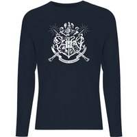 Harry Potter Hogwarts House Crest Men's Long Sleeve T-Shirt - Navy - M
Harry Potter Hogwarts House Crest Men's Long Sleeve T-Shirt - Navy - M
