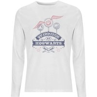 Harry Potter Quidditch At Hogwarts Men's Long Sleeve T-Shirt - White - M
Harry Potter Quidditch At Hogwarts Men's Long Sleeve T-Shirt - White - M