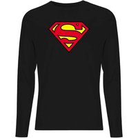 Official Superman Shield Men's Long Sleeve T-Shirt - Black - XL
Official Superman Shield Men's Long Sleeve T-Shirt - Black - XL
