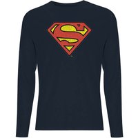 Official Superman Crackle Logo Men's Long Sleeve T-Shirt - Navy - S
Official Superman Crackle Logo Men's Long Sleeve T-Shirt - Navy - S