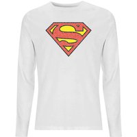 Official Superman Crackle Logo Men's Long Sleeve T-Shirt - White - M
Official Superman Crackle Logo Men's Long Sleeve T-Shirt - White - M