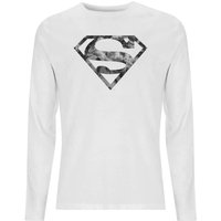 Marble Superman Logo Men's Long Sleeve T-Shirt - White - M
Marble Superman Logo Men's Long Sleeve T-Shirt - White - M