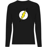 Justice League Flash Logo Men's Long Sleeve T-Shirt - Black - M
Justice League Flash Logo Men's Long Sleeve T-Shirt - Black - M