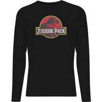 Jurassic Park Logo Vintage Men's Long Sleeve T-Shirt - Black - XL
Jurassic Park Logo Vintage Men's Long Sleeve T-Shirt - Black - XL