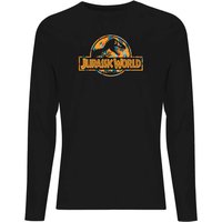 Jurassic Park Logo Tropical Men's Long Sleeve T-Shirt - Black - M
Jurassic Park Logo Tropical Men's Long Sleeve T-Shirt - Black - M